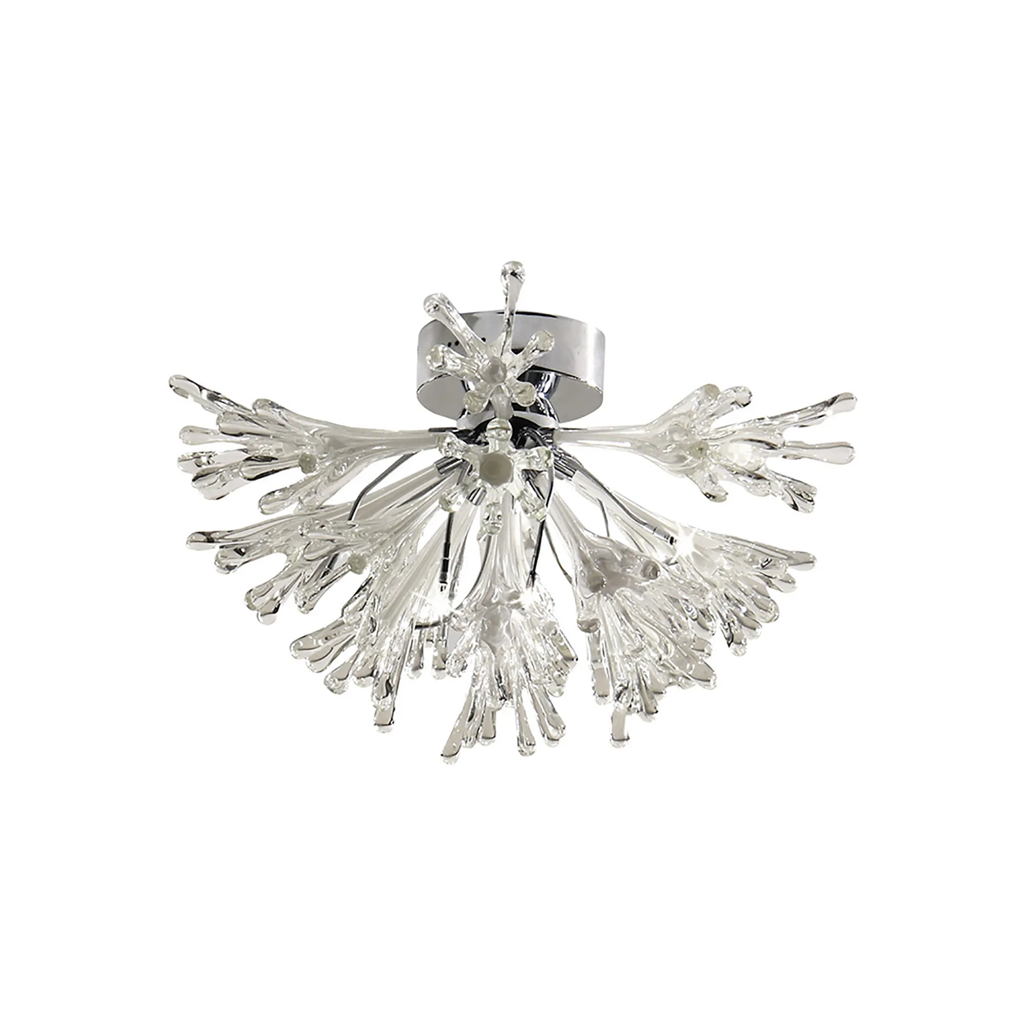 IL50435  Love Glass Ceiling 9 Light